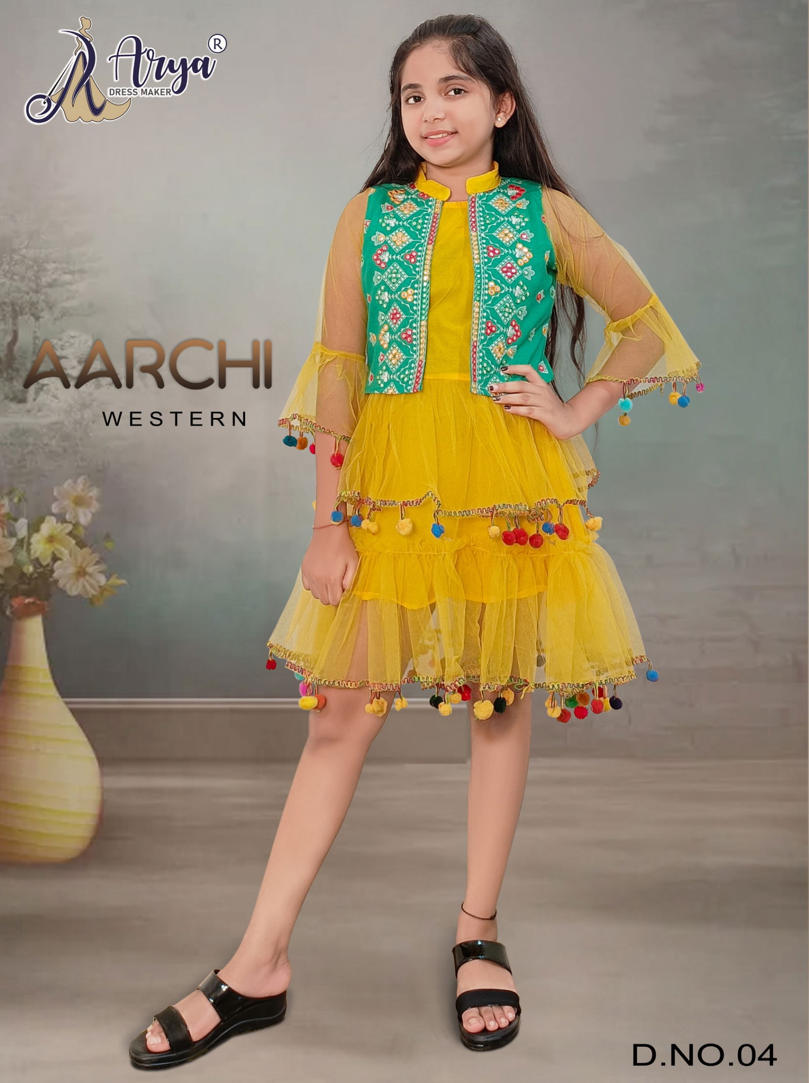 Aarchi By Arya Girls Festive Wear Kids Catalog